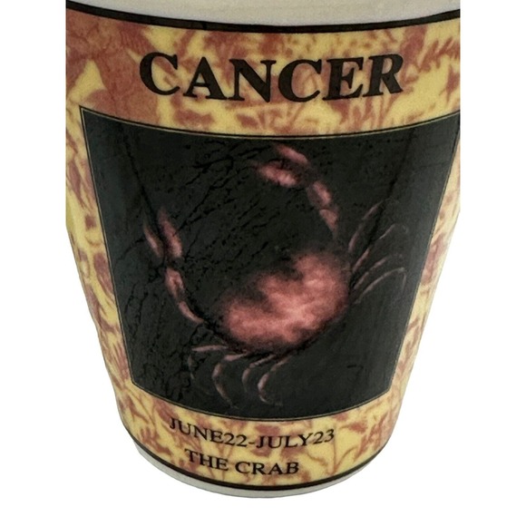 CANCER Tall Zodiac What's Your Sign Mug Large Coffee Cup Astrology Birthday Gift - Picture 5 of 7